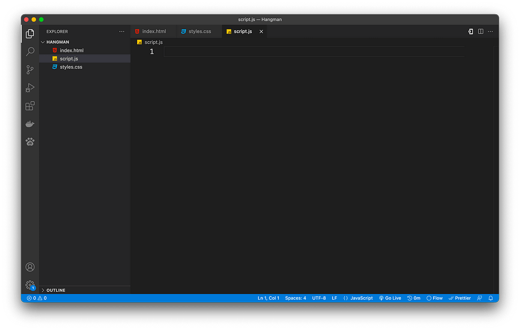Hangman in Javascript