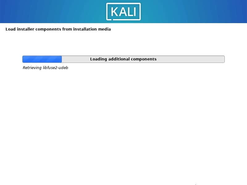 install kali linux