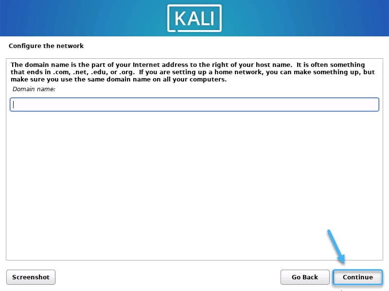 install kali linux