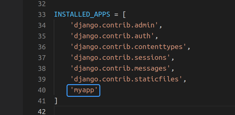 Starting a Project in Django